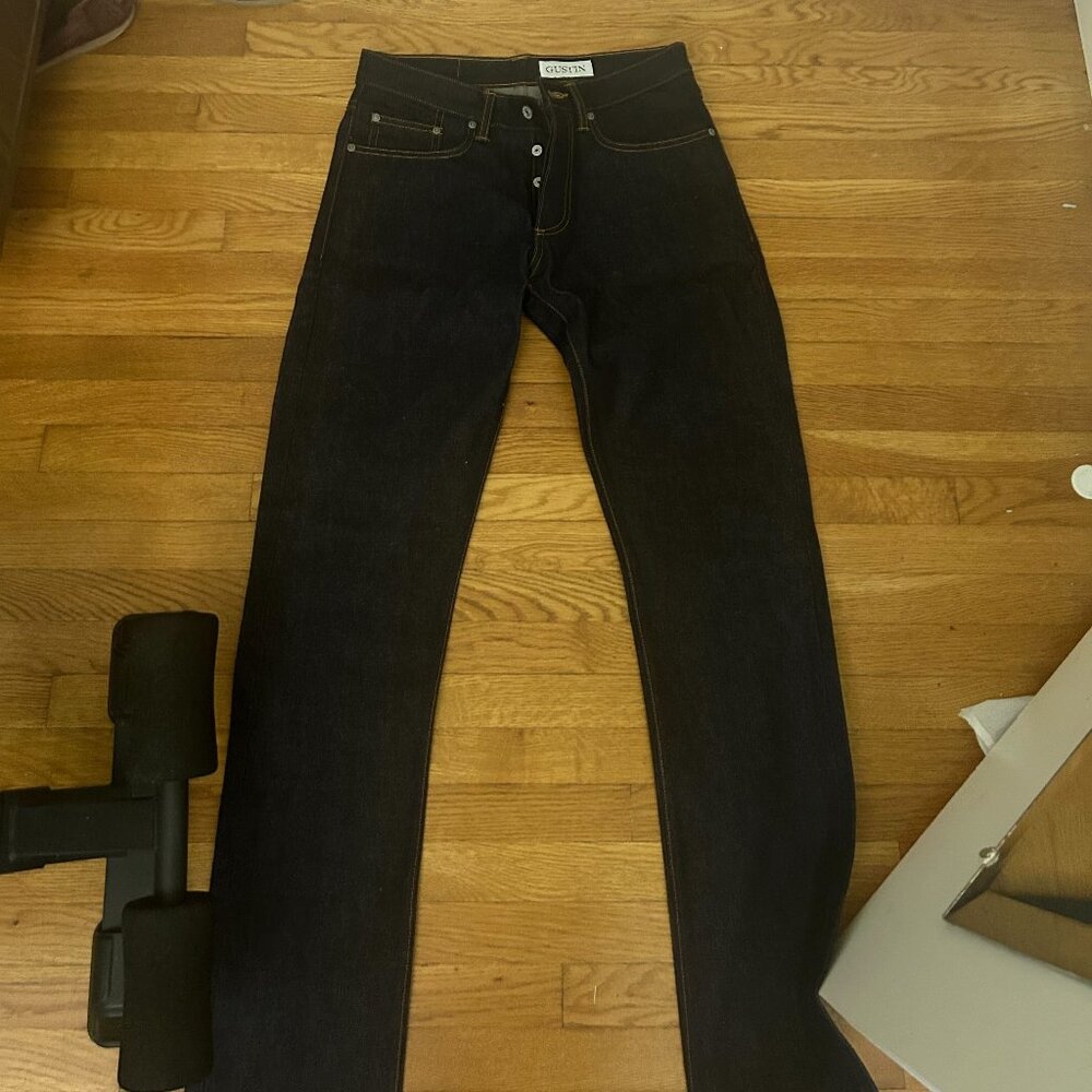 NWOT Men's GUSTIN Japan Selvedge Denim, 32 Slim - Picture 3 of 3